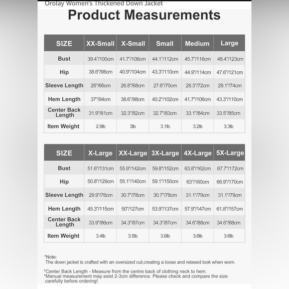 The Amazon Jacket Orolay Downfilled Jacket - Picture 7 of 7